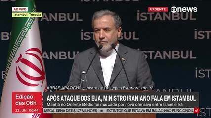 Brasil condena ataque dos EUA a instalações nucleares iranianas