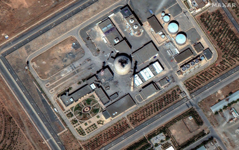 Imagens revelam destruição no conflito entre Irã e Israel: antes e depois