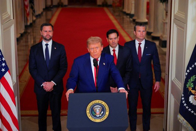 Trump fala sobre ataques dos EUA a instalações nucleares iranianas: 'Ou haverá paz ou tragédia'
