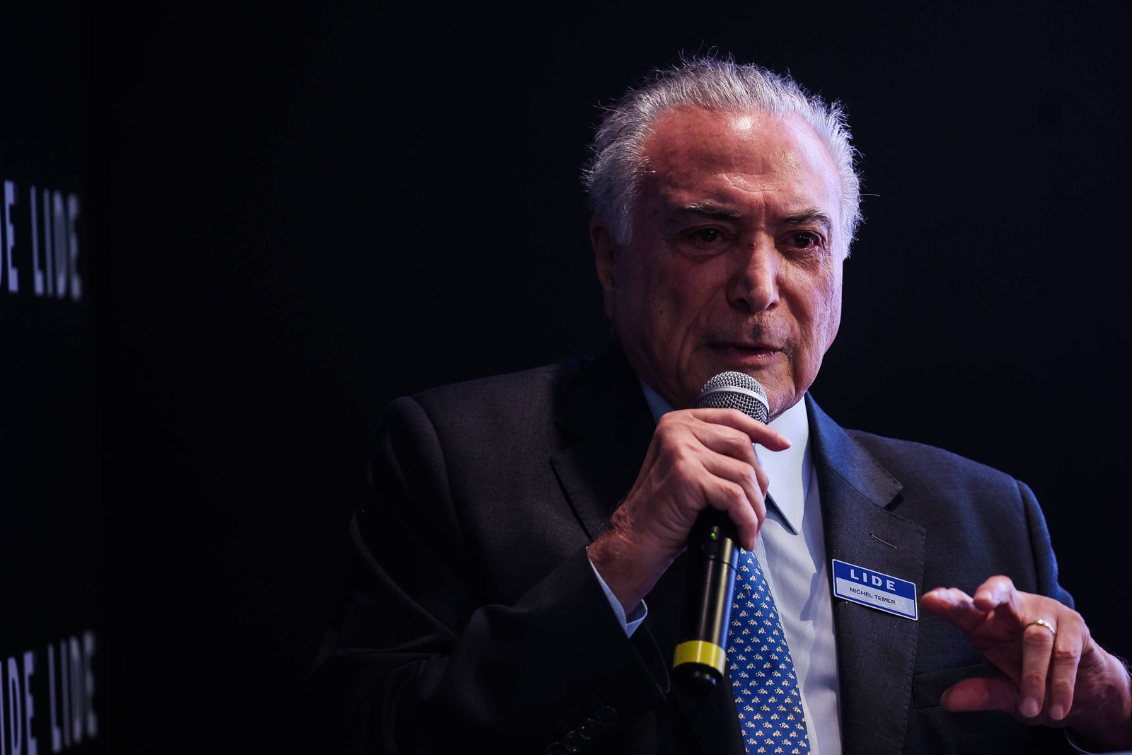 Ex-presidente Michel Temer participa de fórum empresarial no Marrocos