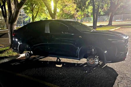 Gil Diniz relata furto de rodas de carro da Alesp em cemitério
