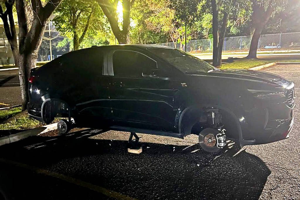 Gil Diniz relata furto de rodas de carro da Alesp em cemitério